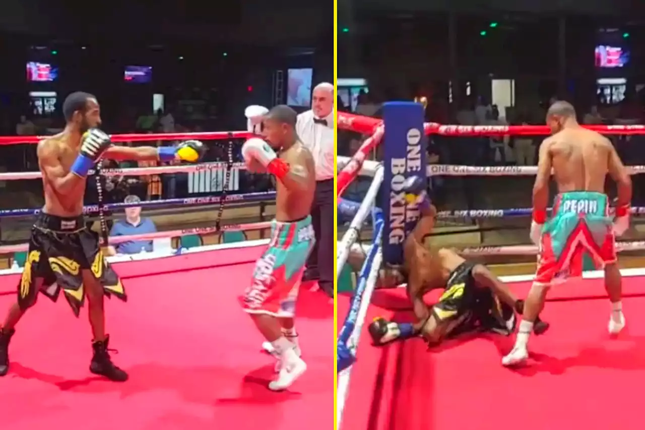 Boxer controversially KOs 0-6 journeyman in three seconds while he was trying to touch gloves