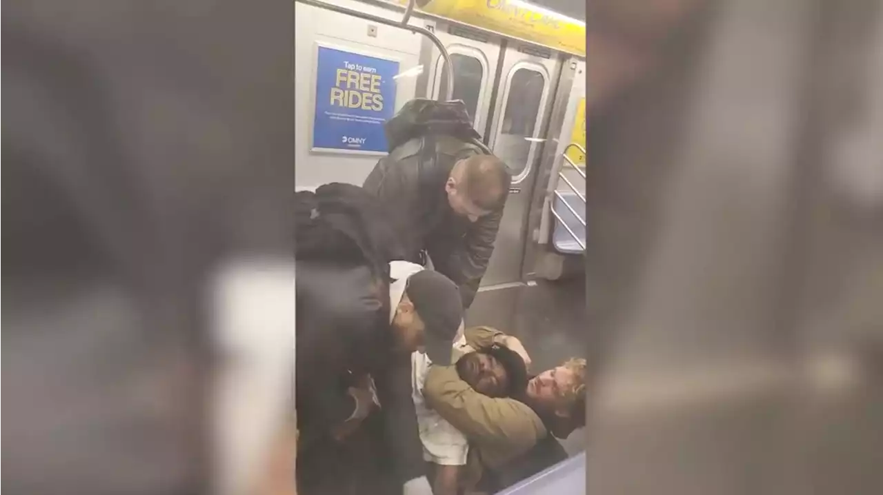 Wannabe Vigilante Chokes Homeless Man to Death on NYC Subway, Videos Show