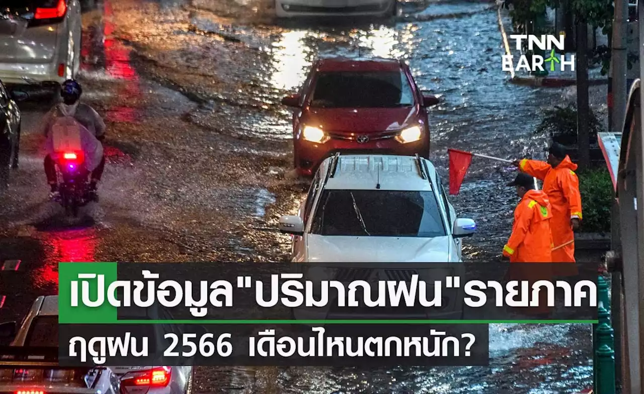 คาดหมายอากาศรายภาค 'ฤดูฝน 2566' เดือนไหนตกหนัก เสี่ยงน้ำท่วม