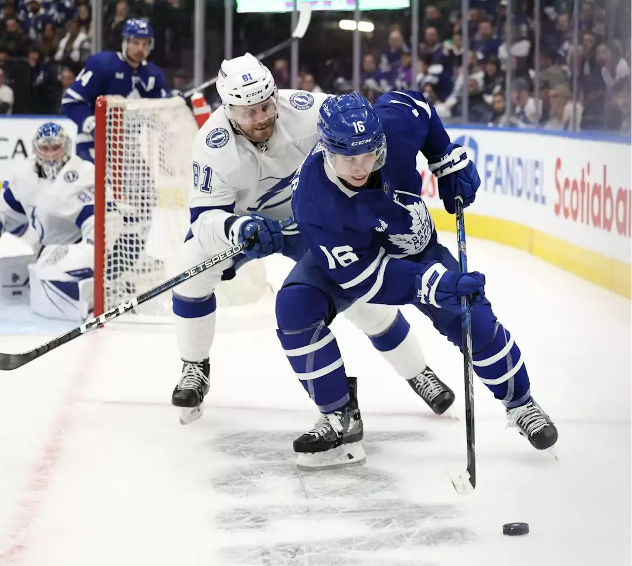 Maple Leafs star Mitch Marner is a finalist for the Selke Trophy