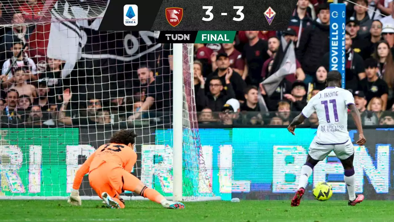 Memo Ochoa y el Salernitana ceden empate ante Fiorentina en la Serie A