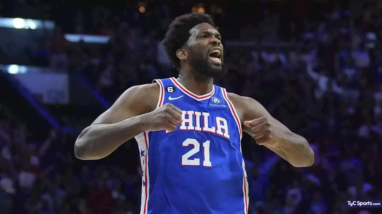 Joel Embiid, de Philadelphia 76ers, elegido MVP de la temporada de NBA - TyC Sports