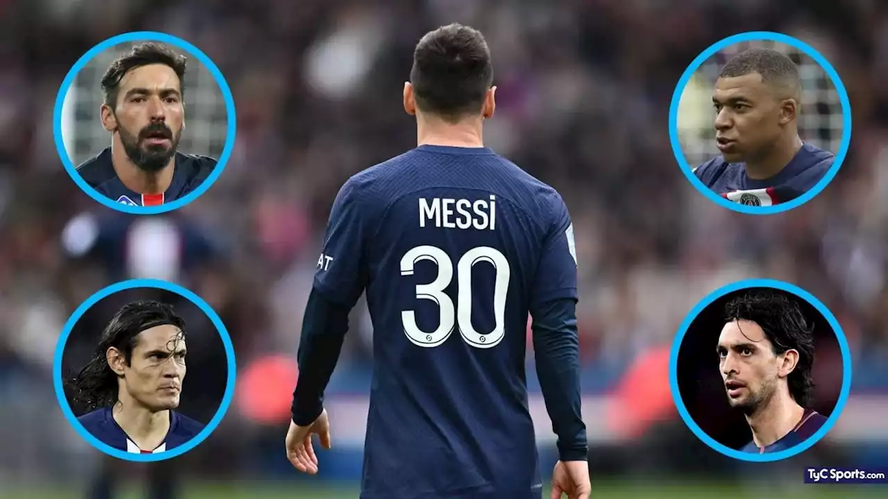 Lavezzi, Pastore y ¡hasta Mbappé!: como Messi, otros jugadores en conflicto con el PSG - TyC Sports