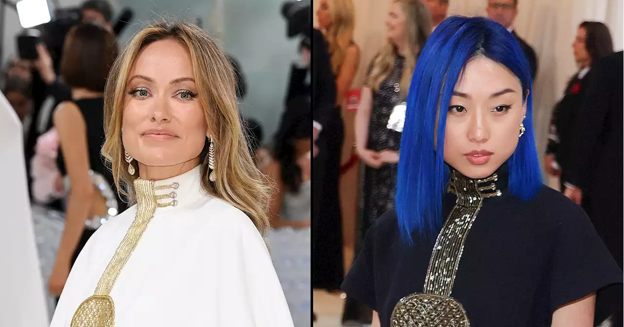 Olivia Wilde, Margaret Zhang React After Wearing Same Dress to Met Gala