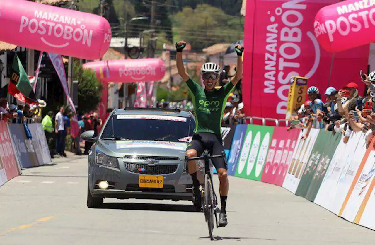 Jhonatan Chaves, el líder de la Vuelta de la Juventud tras el prólogo y la primera etapa