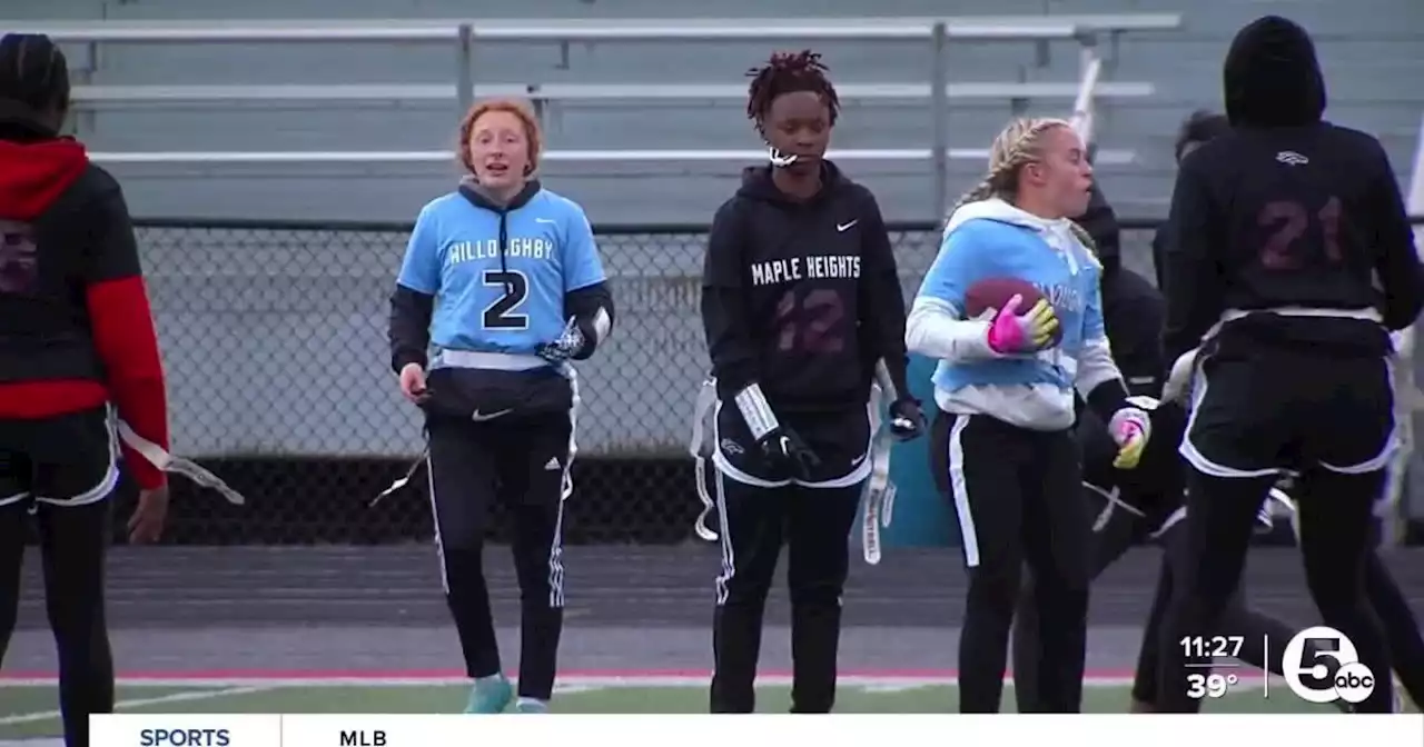 'It's been a really great opportunity': Browns host Girls High School Flag Football Championship