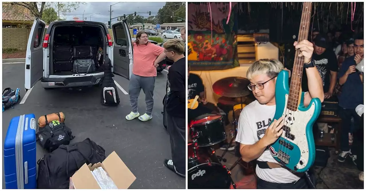 Singapore band robbed mid-tour in America, loses equipment, cash and recordings