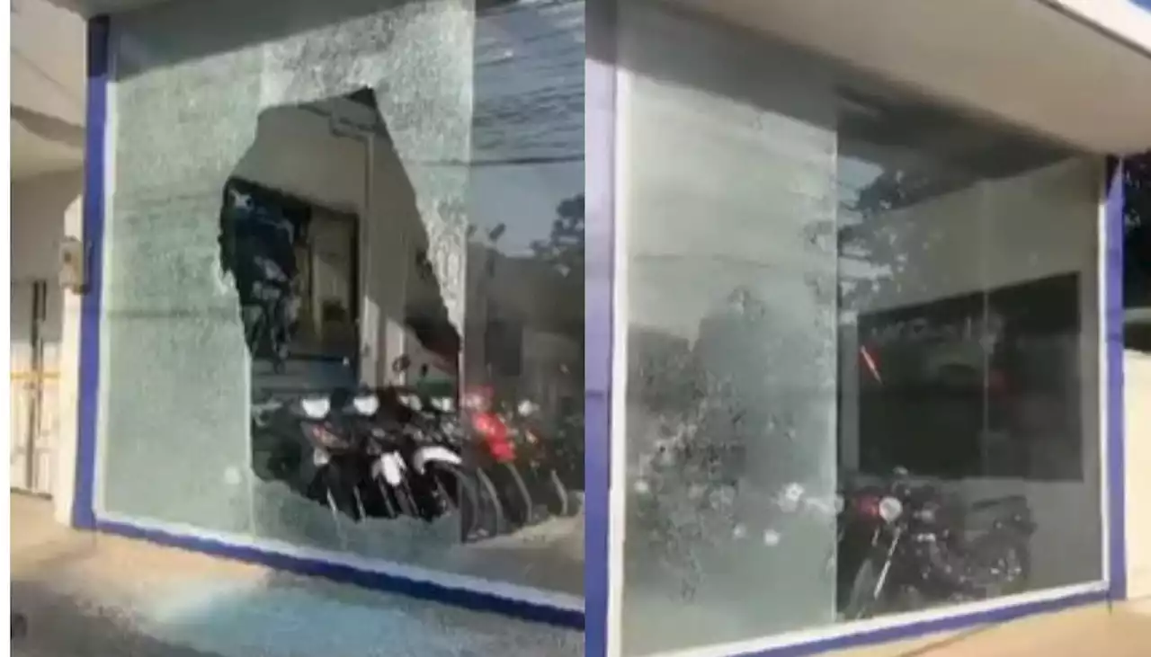 Dispararon contra local de venta de motos: ¿Extorsión en Baranoa?