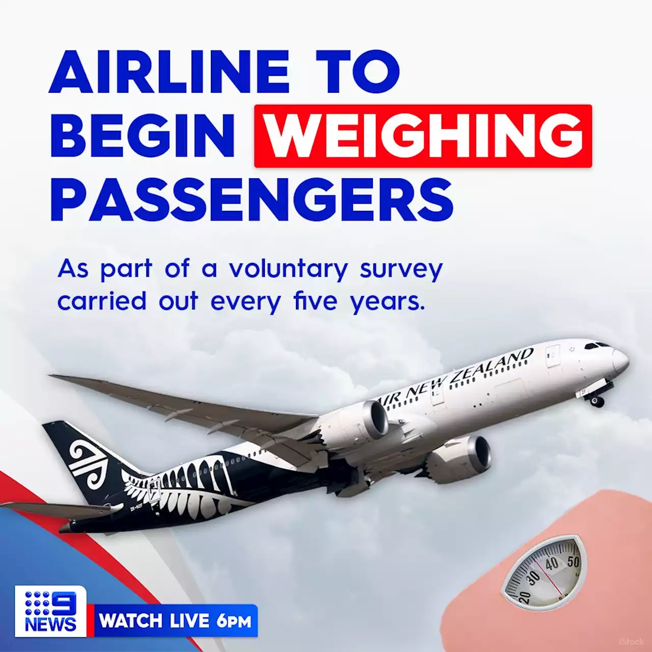 Air New Zealand to weigh passengers pre-flight