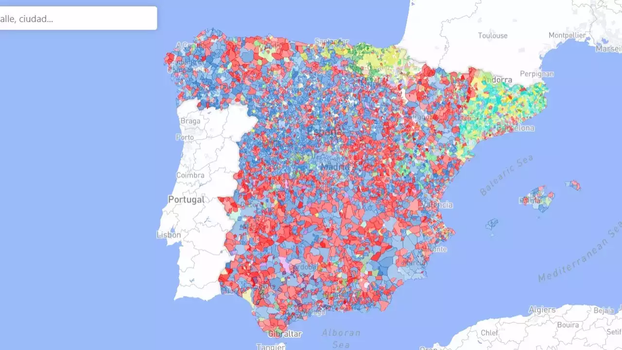 El mapa con los resultados de las elecciones municipales en 2023: ¿Quién ha ganado en tu municipio?