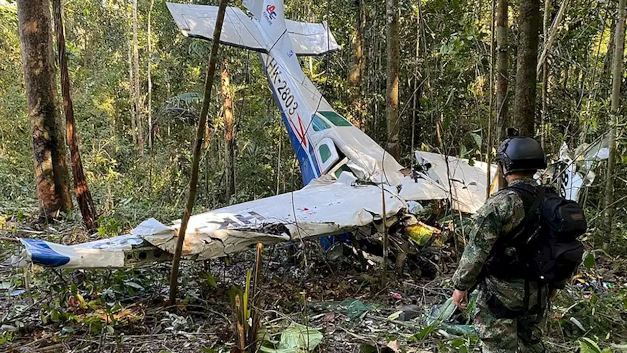 Four children lost in the Amazon, following a plane crash, believed to be alive four weeks later