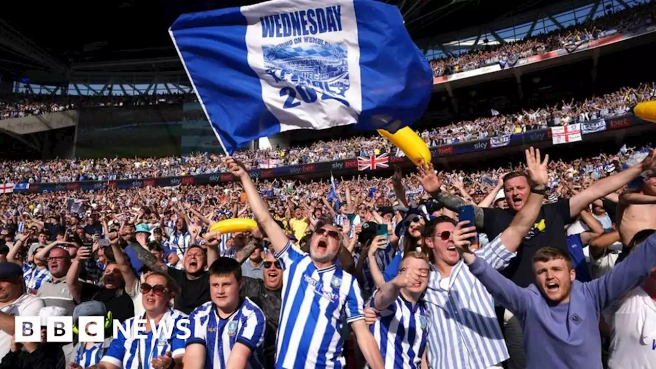 Sheffield Wednesday celebrate promotion to Championship