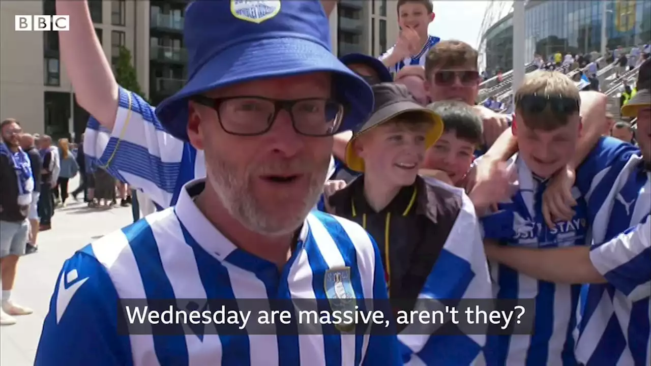 Sheffield Wednesday celebrate promotion to Championship