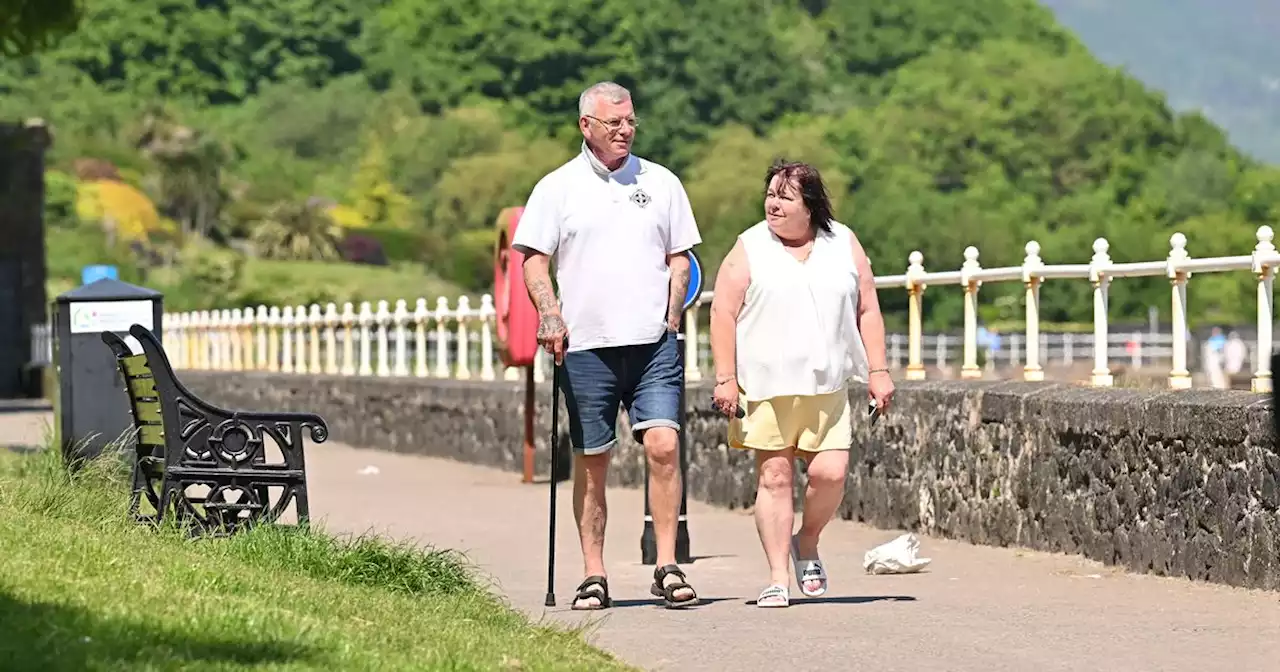 NI town sees hottest day of the year