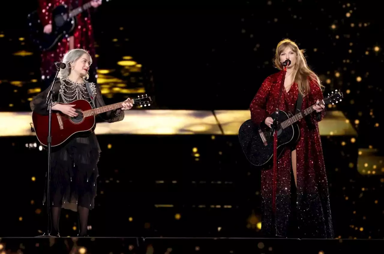 Taylor Swift Tells Phoebe Bridgers She’ll Miss Their ‘Dressing Room Heart to Hearts’ After New Jersey Dates