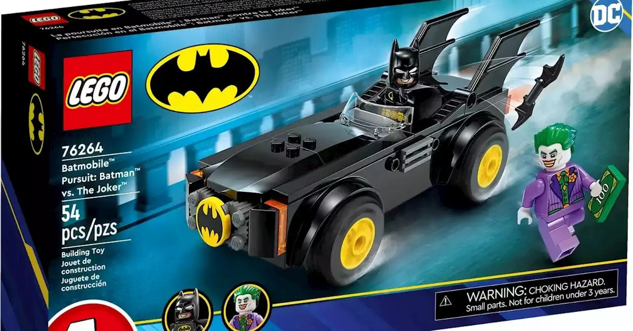 Batman Pursues the Joker with a Brand New 4+ LEGO Batmobile Set