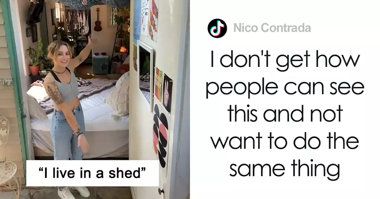 Woman Comes Up With Creative Idea To Save On Rent And Have Her Own Space, Goes Viral