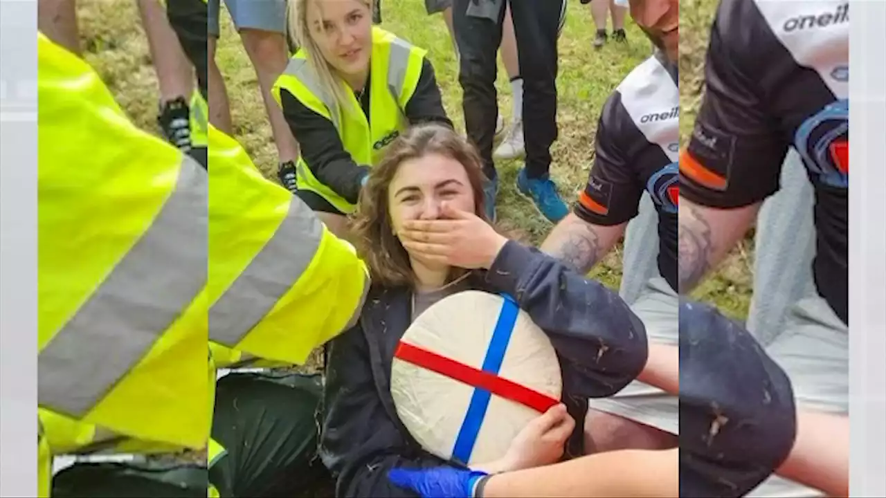 'I'm still in shock': Nanaimo teen wins world famous cheese rolling race