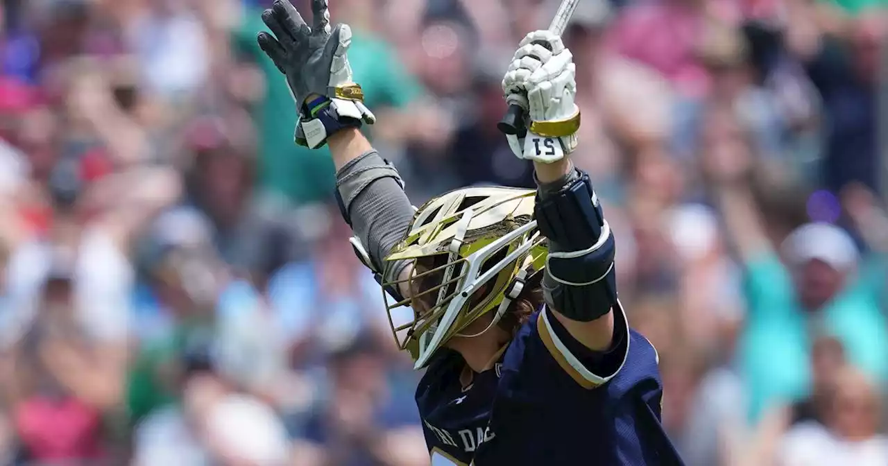 Notre Dame men’s lacrosse upsets Duke, 13-9, to win first NCAA Division I championship