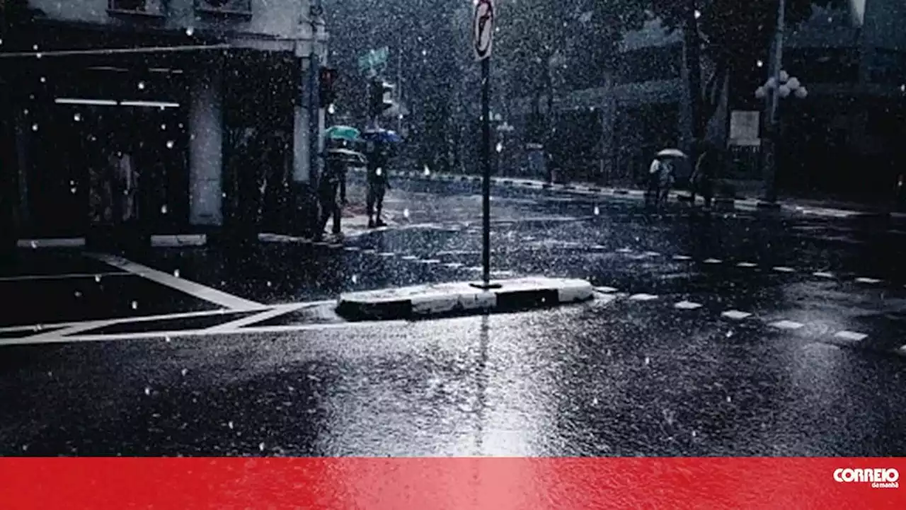 Vila Real e Bragança sob aviso amarelo devido à chuva e trovoada