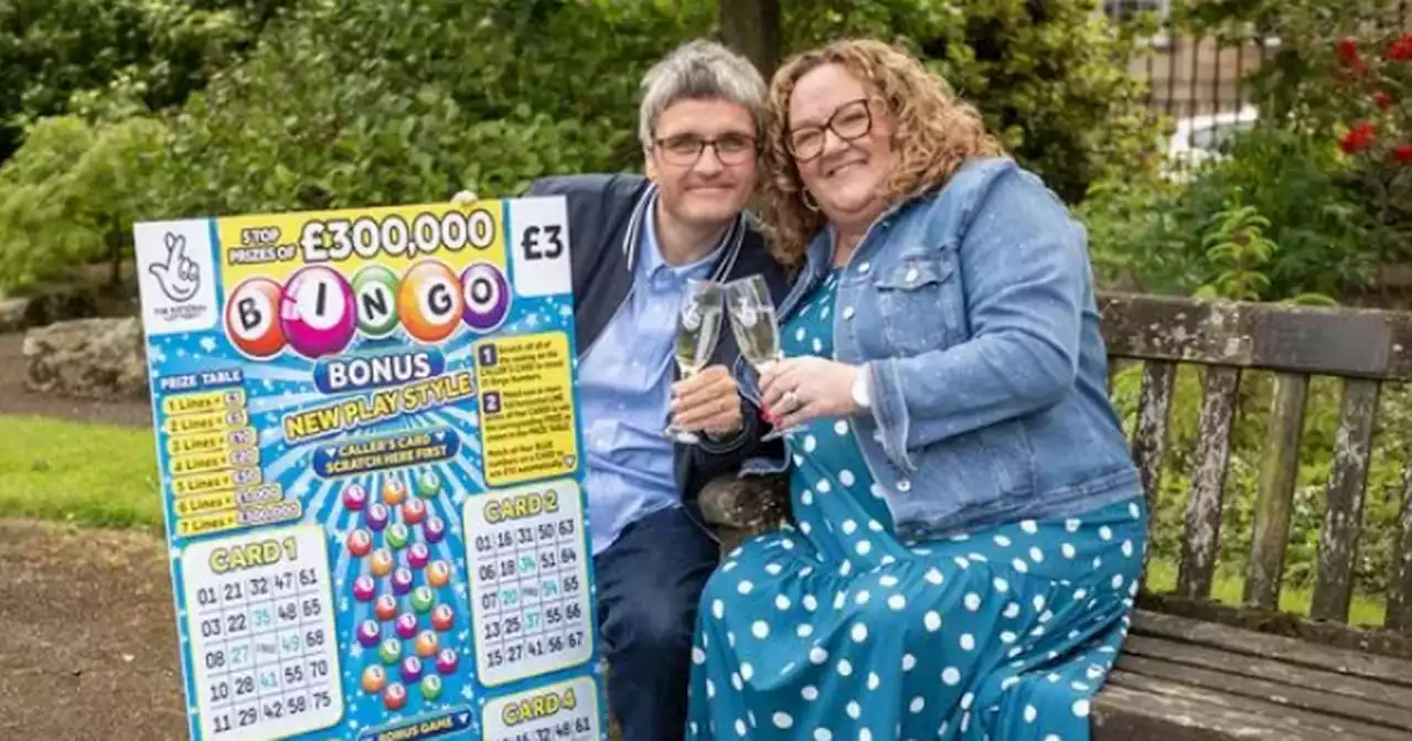 'Ecstatic' Scots couple win £300,000 after picking up £3 scratchcard from Tesco