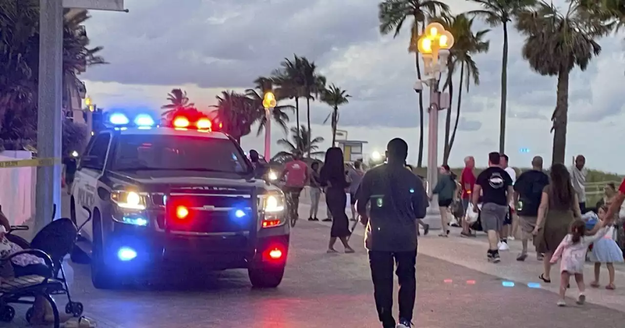 Hollywood Beach mass shooting: Florida police say at least nine injured