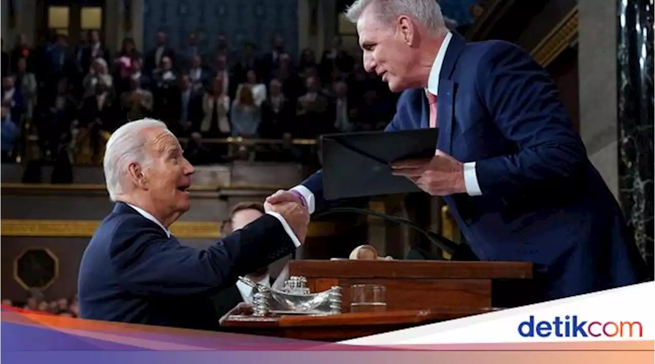 AS Batal Bangkrut, Joe Biden dan McCarthy Sepakat Tambah Pagu Utang