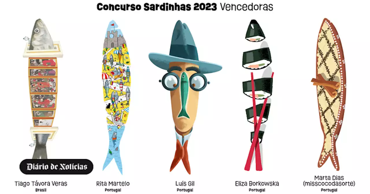 Estas são as vencedoras do Concurso Sardinhas 2023