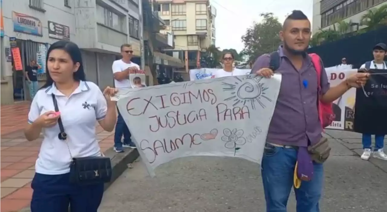 Familia de niña asesinada en Armenia protestó por posible rebaja de pena de agresor