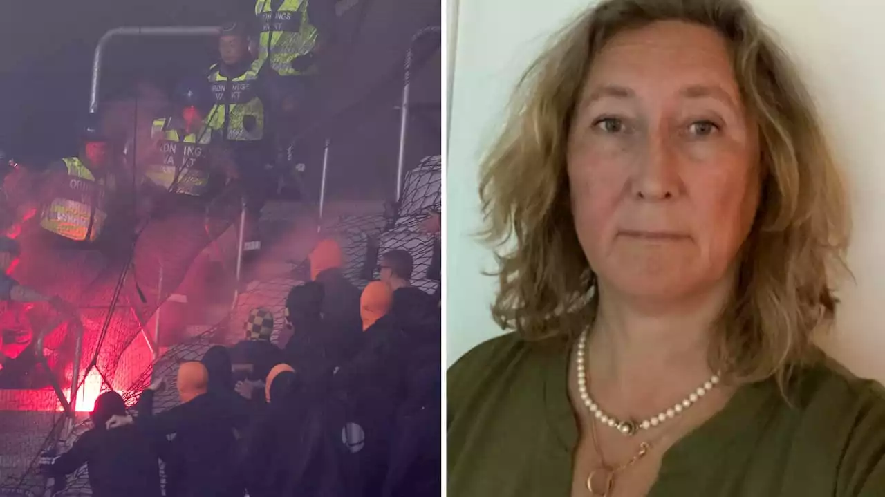 Lotta, 56, tvingades fly med sitt barnbarn