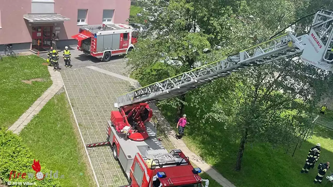 Ktn: Rauchentwicklung in Hochhaus in Villach