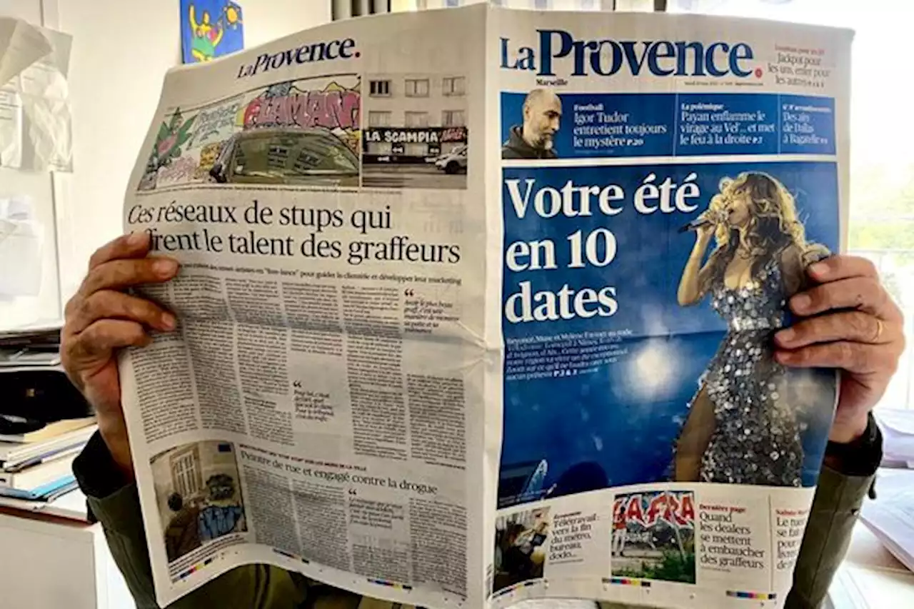 Nouveau logo, nouvelle maquette, La Provence fait peau neuve