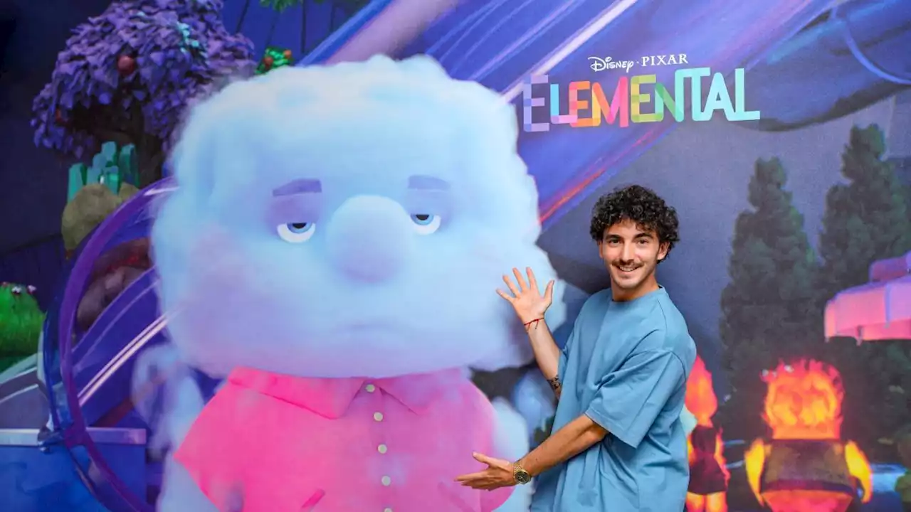 Bagnaia entra nel mondo Disney: sarà Pecco nel nuovo film Elemental