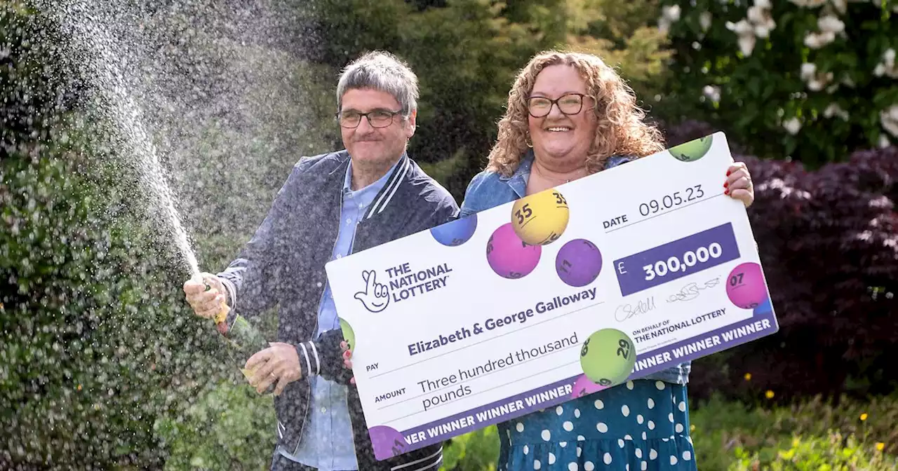 Glasgow couple win £300k on lottery scratchcard after buying £3 ticket at Tesco