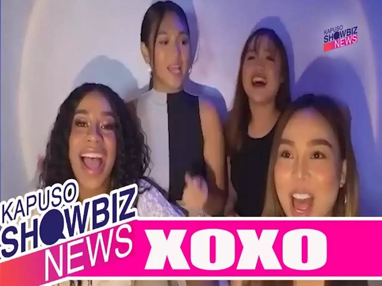 Kapuso Showbiz News: P-pop girl group XOXO, na-challenge sa recording ng 'GLNG'