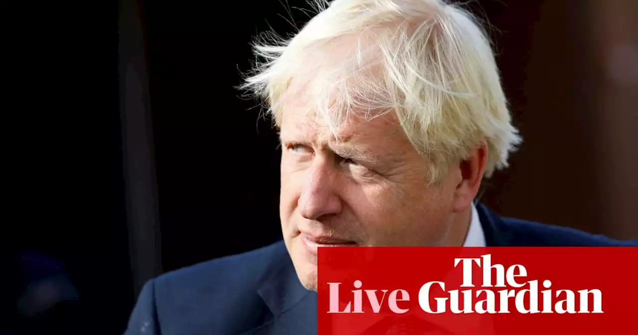 Deadline looms for Covid inquiry to receive unredacted messages sent by Boris Johnson – UK politics live