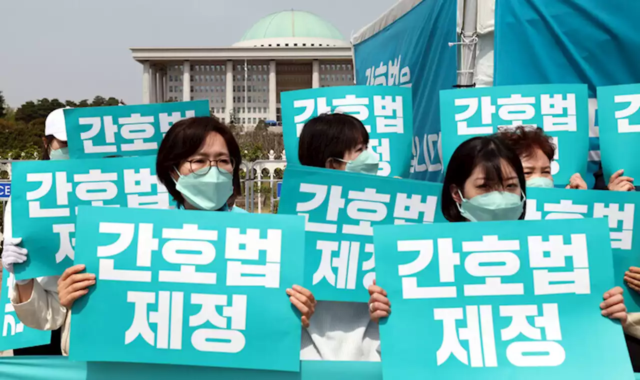 [속보] ‘윤 거부권’ 간호법 결국 폐기…국회 재투표서 부결