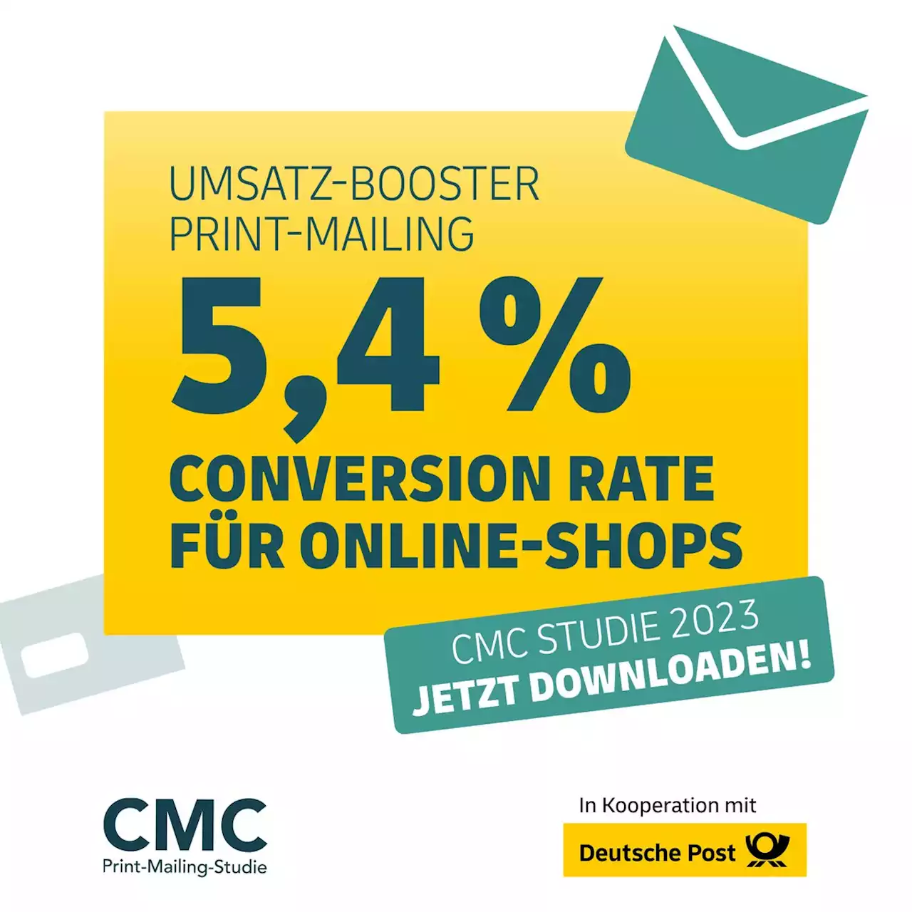 CMC-Studie 2023: Responseverstärker im Print-Mailing | Deutsche Post Alles über Mailings