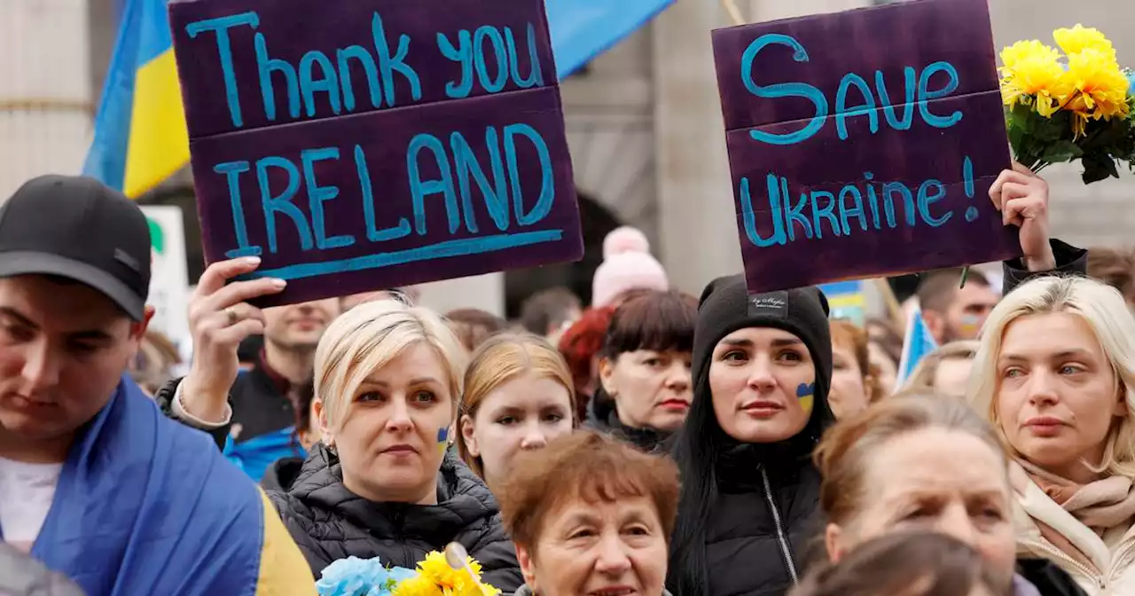 Most Ukrainians came to Ireland due to English language and distance from Russia