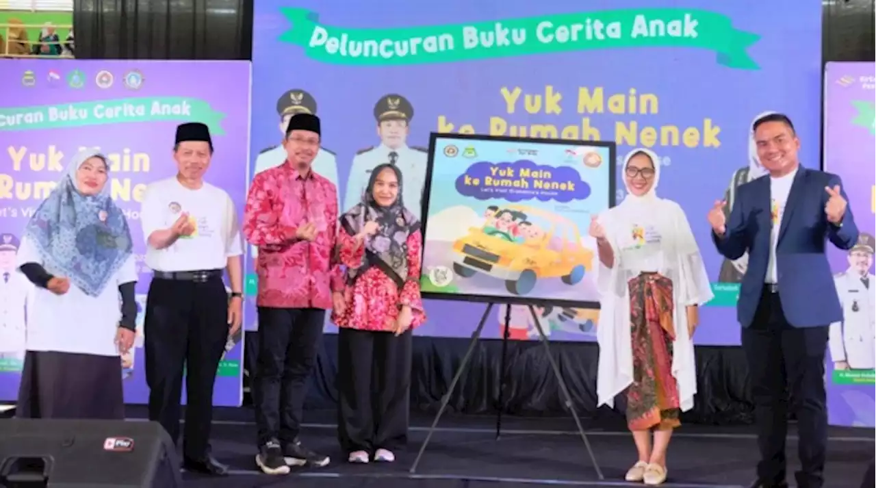 Waow...Bunda PAUD Sidoarjo Luncurkan Buku “Yuk Main ke Rumah Nenek”