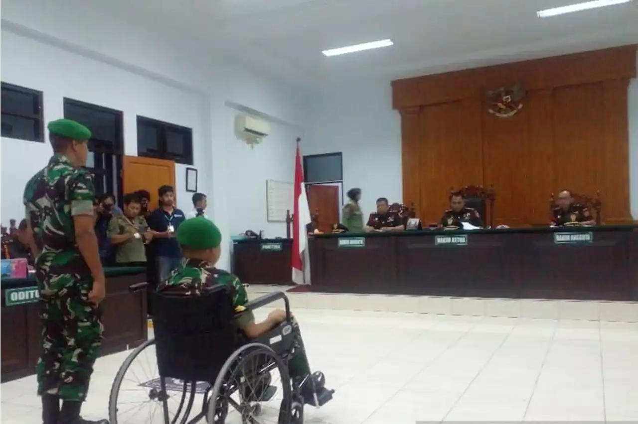 Pengadilan Militer Medan Pecat dan Vonis Dua Prajurit TNI AD Terlibat Narkoba Penjara Sumur Hidup