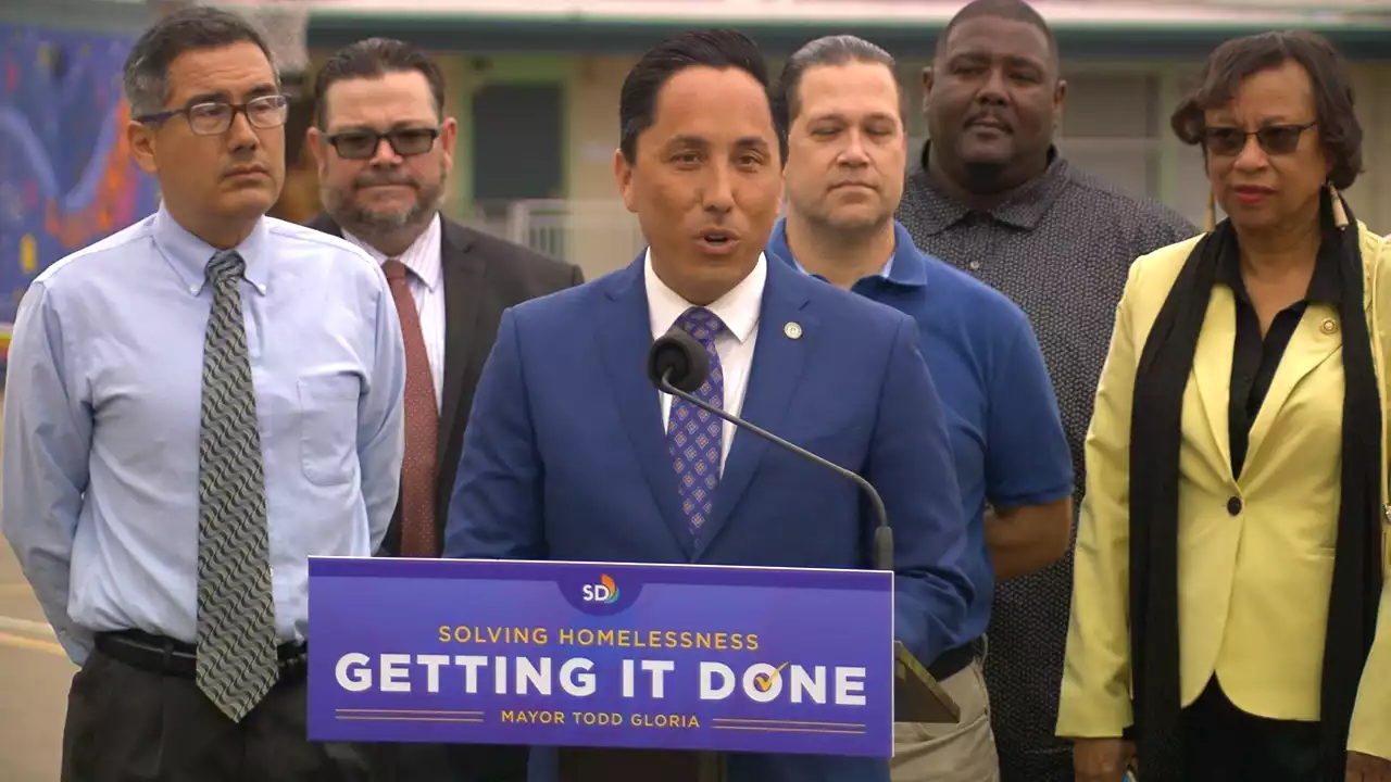 Mayor Todd Gloria says San Diego's homeless crisis is 'unacceptable' -