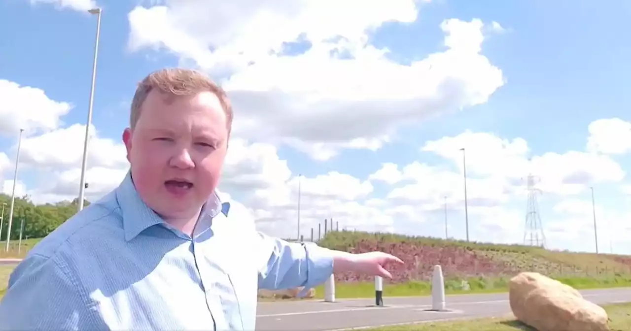 Angry Leeds man gets bollards installed on 'chaotic' footpaths