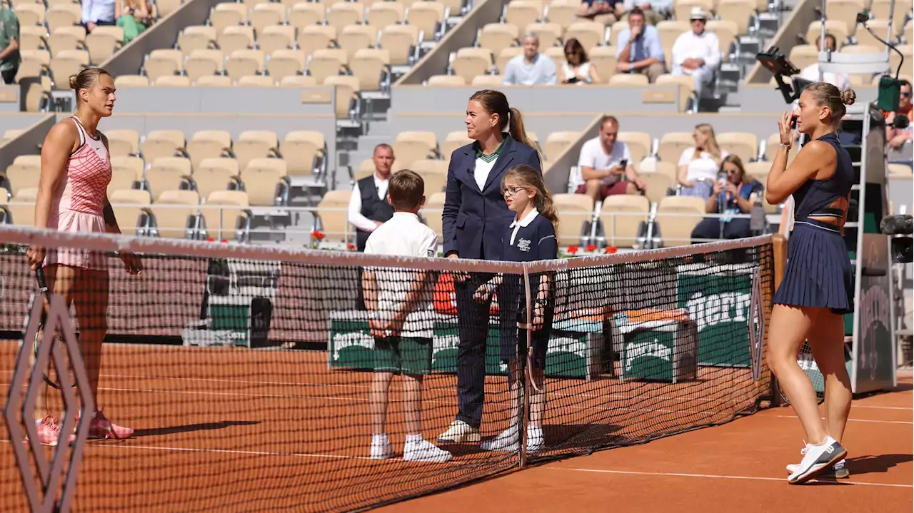 Comment la guerre en Ukraine s’est invitée sur les premiers jours de Roland-Garros