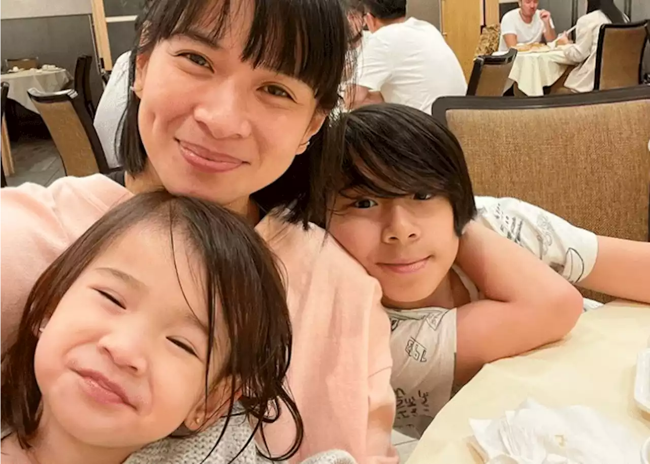 LJ Reyes shares first photo with kids since migrating to US