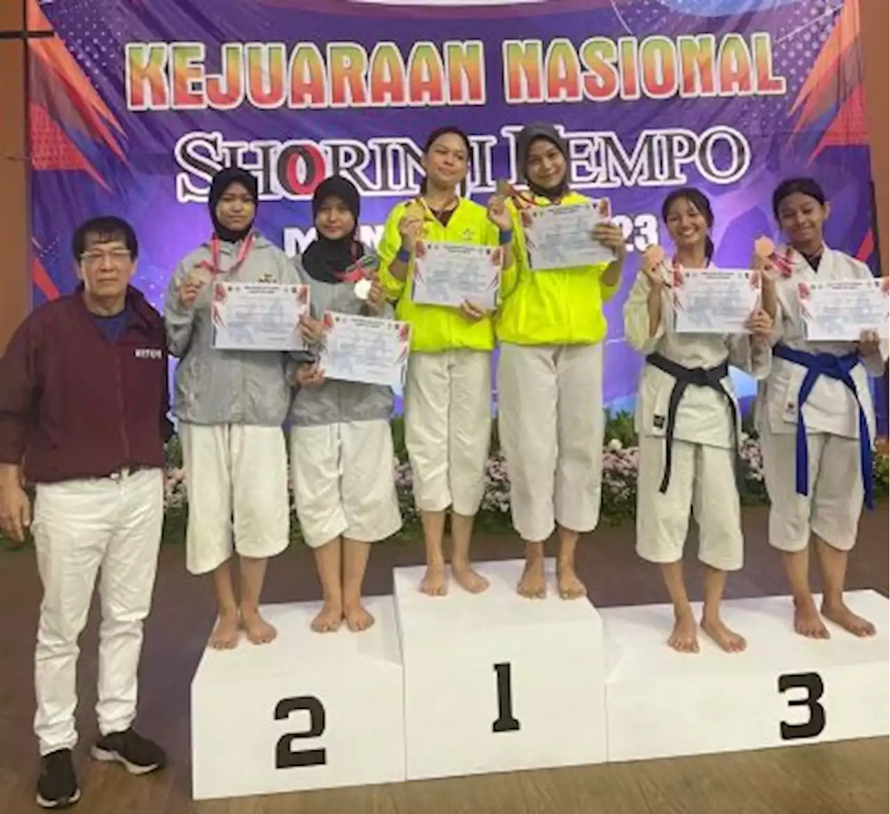 Raih Emas Kejurnas Kempo Monas Cup, Haruming Sekar Siap Ikuti Popnas