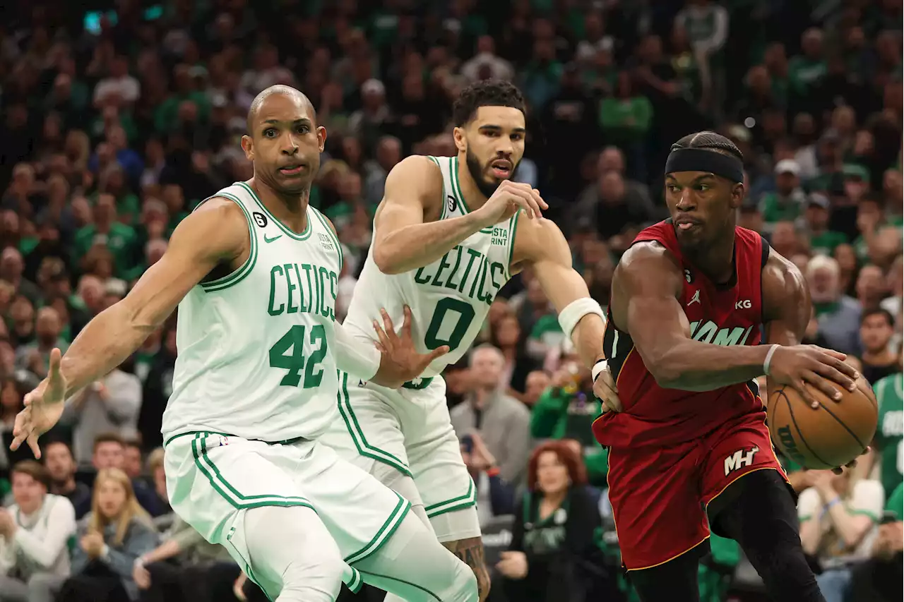 Miami Heat advance to NBA Finals by routing the Boston Celtics