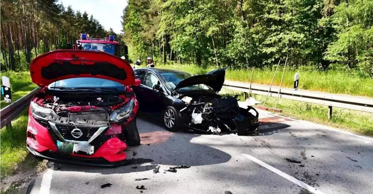 Drei Verletzte bei Verkehrsunfall zwischen Schwandorf und Steinberg