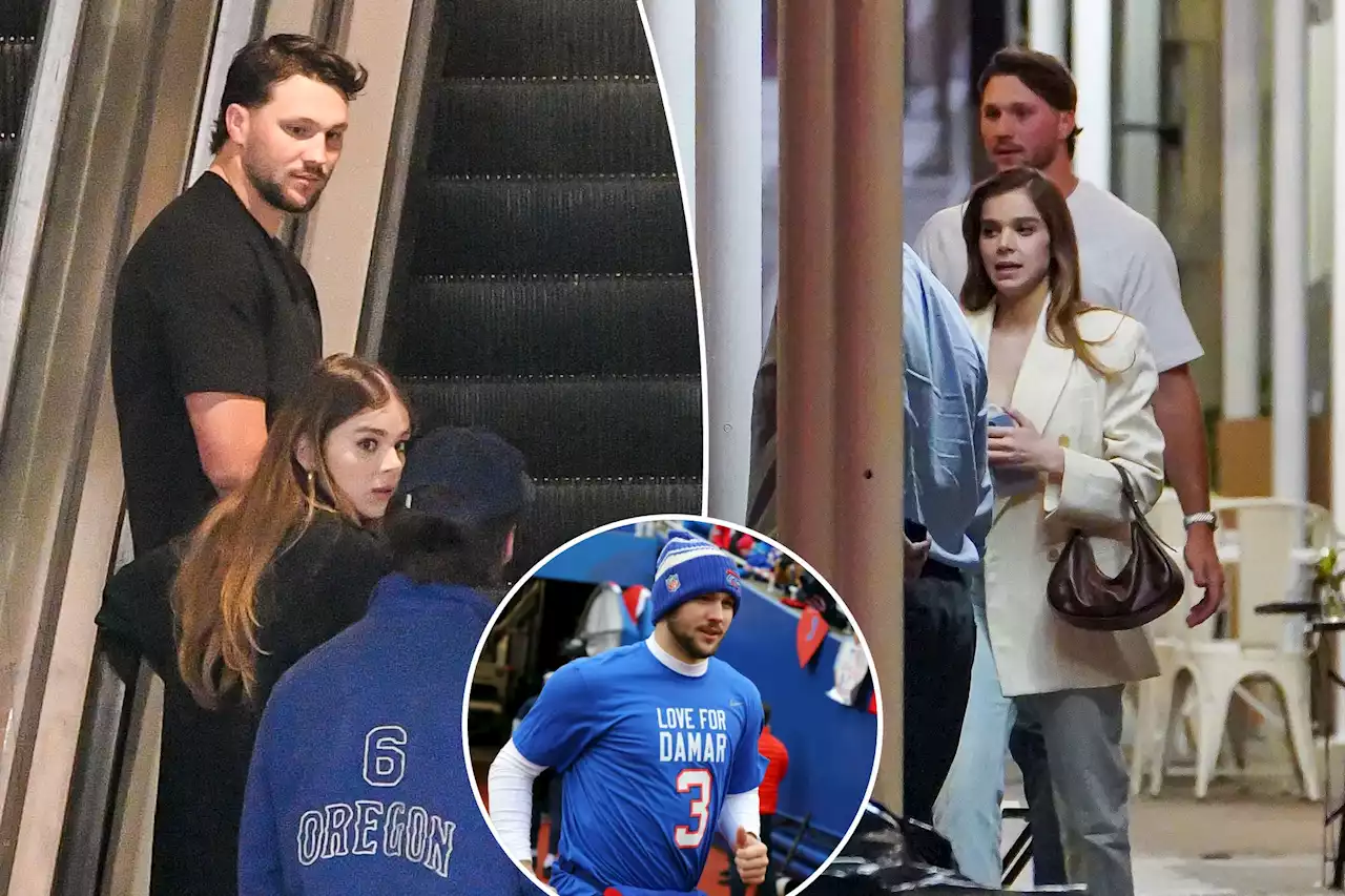 Josh Allen and Hailee Steinfeld ‘having fun’ as budding new couple