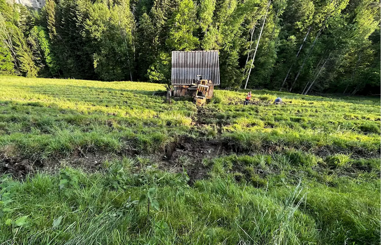 Wattwil SG: Mit gestohlenem Gabelstapler heftigen Unfall gebaut